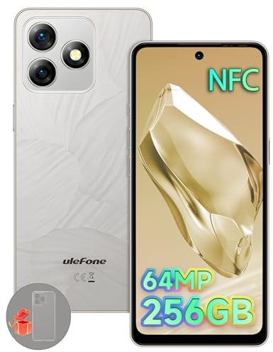 Ulefone Note 18 Pro SIM-Free & Unlocked Mobile Phones, NFC Android 14, 12GB RAM 256GB ROM/2TB, 6.78 Corning Gorilla Glass, 64MP+50MP+32MP, 4G Dual SIM Smartphone, 5450mAh 18W, 2 Year Warranty, Gray