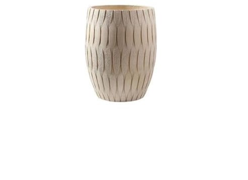 Grand pot de fleurs d'intérieur pour salon, balcon, hôtel, plante verte, oiseau de paradis, pot de fleurs blanc élégant pour petits espaces