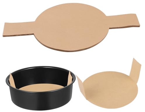 Alipis 100hojas Forro Redondo Antiadherente Para Hornear Pasteles Tarta De Queso Precortado