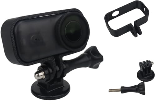 Zhixteu Horizontaler Rahmen für DJI Osmo Nano, Kunststoffrahmen Verlängerungs Adapter Halterung Käfigblende Gehäuseabdeckung (Rahmen mit Adapterhalterung)