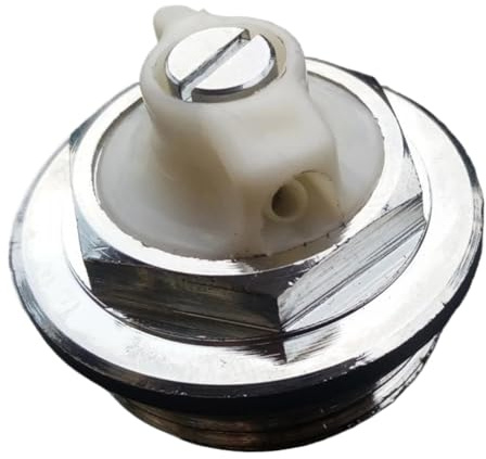 Manuelles Kupfer-Heizkörper-Entlüftungsventil – 1/2 Zoll und 1 Zoll kompatibles Heizzubehör for effiziente Luftentfernung(1/2inch)