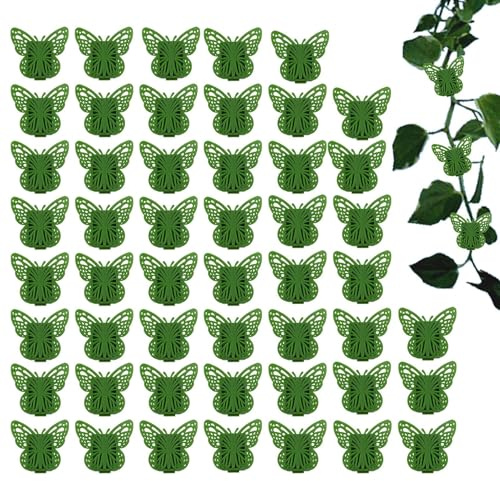 Clips d'escalade adhésifs pour plantes - Clips de fixation pour plantes vertes - Pour l'extérieur, les pothos et les clématites, le bureau, le salon, la chambre à coucher, le jardin