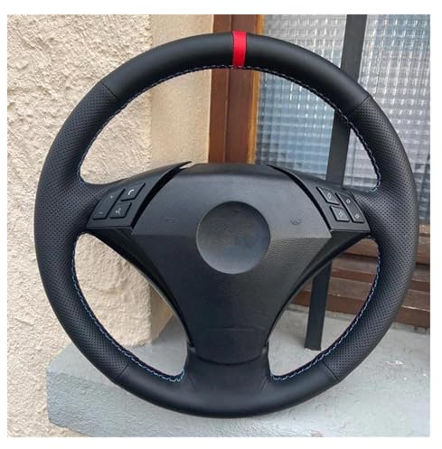 Auto Lenkradbezug Für BMW E60 523 530 523li 525 520li 535 545i Lenkradbezug Aus Kunstleder