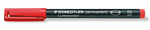 Faber-Castell 314-2 - Marker MULTIMARK non-permanent, Stärke: F, 4er Etui, Inhalt: je 1x rot, blau, grün, schwarz, einheitsgröße