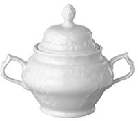 Rosenthal Sanssouci weiß Weiß Zuckerdose 6 Personen