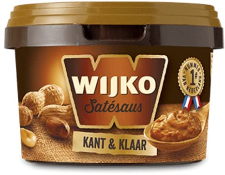 Wijko Satésaus Saté salsa indonesiana Satey olandese Spice arachidi Mix 500G