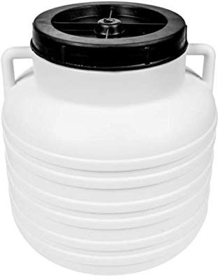 Browin Kunststoff-Fass mit Schraubdeckel, ideal für Gärung und Essenslagerung, 5/10/20/30 l, plastik, 10L barrel