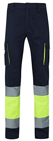 Velilla, Navyblå/Fluor Gul, M