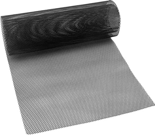 Rejilla de Malla Del Coche, 100 * 33cm de Aleación de Aluminio Coche Universal Racing Grill Net, Vent Tuning Honeycomb Grille Malla, Para Parachoques, Ventilaciones Del Capó, Guardabarros(Mesh:12X6mm)