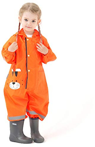 Matschhose Kinder Regenhose Winterjacke Mädchen Warm Kinder Jungen Mädchen Dinosaurier Regenbogen bedruckte Regenjacke mit Kapuze Winddichter Regenmantel Kinder Langarm Hoodie Teenager Mädchen Schmuck