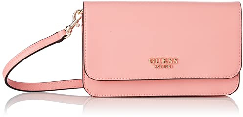 GUESS Noelle XBODY Flap Organizer, Borsa Donna, Pink, Unica
