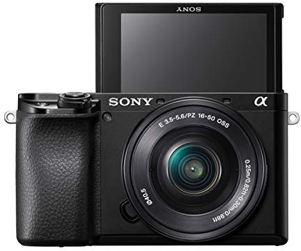 Sony Alpha 6100 | APS-C Mirrorless Camera with Sony 16-50 mm f/3.5-5.6 Power Zoom Lens ( Fast 0.02s Autofocus, Eye Tracking Autofocus for Human and Animal, 4K Movie Recording) (Renewed)