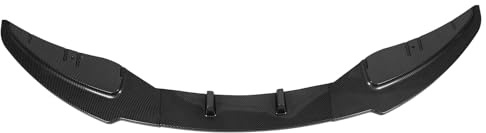 Alerón Divisor de Labios de Parachoques Delantero de Coche de 3 Uds para 1 Serie E81 E82 E87 E88 LCI Edición Estándar 2008-2011 (estilo de fibra de carbono)