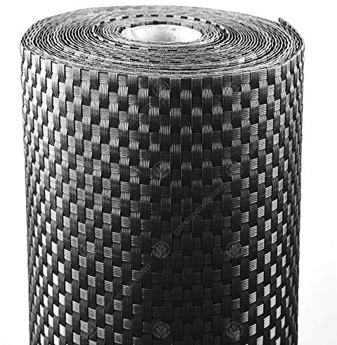 GardenersDream Polyrattan Sichtschutz & Windschutz (Schwarz, 1 x 1 Meter) - Polyrattan Balkon Sichtschutz Wetterfest - Ideale Sichtschutz Garten-, Sichtschutz Zaun- & Sichtschutz Balkon Verkleidung