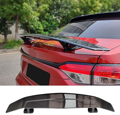 Auto Heckspoiler für BMW 3 Series Coupe (E36) 1991-1999, Kofferraumspoiler Dachspoiler Heckspoiler Lippe, Auto Tuning Zubehör,Carbon Fiber Look