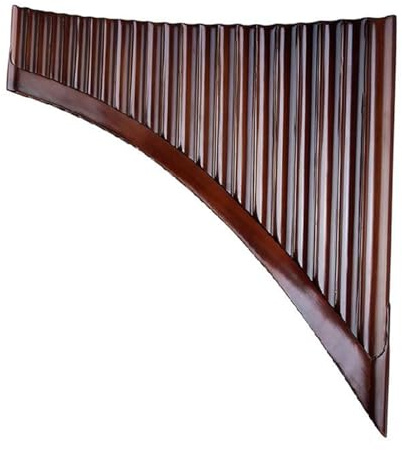 22 Röhren C-Taste Braune Panflöte Panflöte Flöte Holzblasinstrument(R)