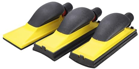 Hxhsgmeh 3 Types Arcs 70x198mm Manual Vacuum Polishing Block Sanding Abrasive Block Hand Grinding Board for Car Paint
