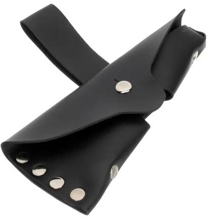 POPETPOP Leather Sheath Protective Cover Camping Ax Sheath Head Protect Case for Outdoor