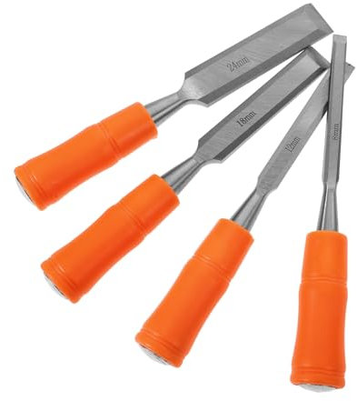 POPETPOP 4piezas De Carpintería Cincel Multifunción Para Tallar Madera Cincel Para De Carpintero Herramienta Para Esculpir Madera Manualidades De