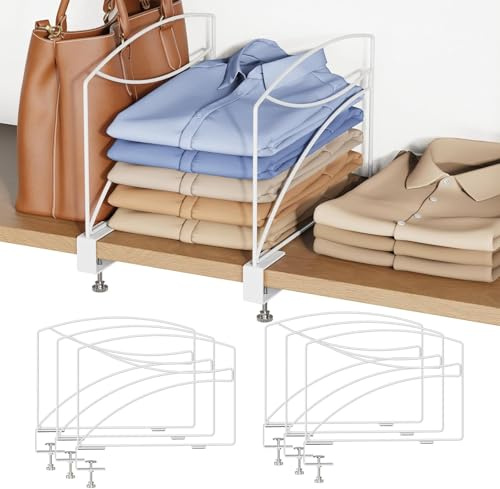 Regalteiler für Schrank, Handtaschen organizer,Verstellbare Geldbörsen-Organizer, Handtaschen-Trenner, Für Brieftaschen Bücherregale Schubladen Aufbewahrung Universelle Trennwände