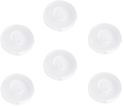 MUSISALY Set da 6 Organizer per Cavi in Plastica Leggera, Rotanti e Circolari, per Avvolgimento e Gestione dei Cavi su Scrivania e Armadietti