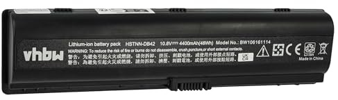 vhbw Akku kompatibel mit Medion MD98200, MD 98000, MD 97900, MD96570, MD96442, MD96559 Notebook (4400 mAh, 10,8 V, Li-Ion)