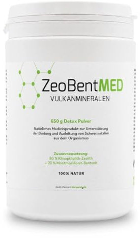 ZeoBent MED 700g Polvos desintoxicantes