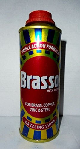 Artcollectibles India Nettoyant liquide pour laiton cuivre et acier inoxydable Brasso 90 ml