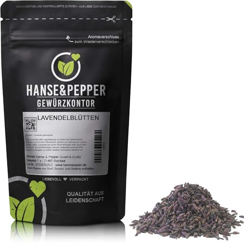 200g Lavendelblüten Lavendel französisch getrocknet in Spitzenqualität - Gourmet Serie