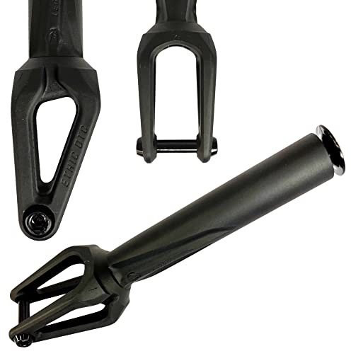 Fantic26 Sticker + Ethic DTC Legion V2 Stunt-Scooter Fork Park-Trick-Tret-Roller Ersatz-Gabel (SCS Schwarz)