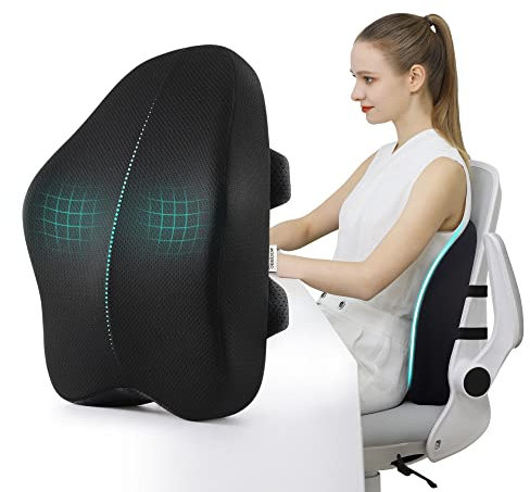 Lendenwirbelstützkissen lendenkissen bürostuhl Rückenstützkissen Stuhl Autositz Rückenstütze Ergonomisches rückenkissen Schreibtischstuhl Rückenkissen Rückenschmerzen Rückenlehne Lendenwirbelstütze
