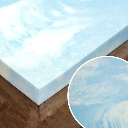 Materassi Russo - Topper Correttore In Memory foam da 5 Cm - Coprimaterasso (160x190)