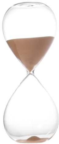 Zerodeko Sanduhr-Timer Aus Transparentem Glas Moderne Sanduhr Widerstandsfähige Sanduhr Für Junge Mädchen Und Heimdekoration