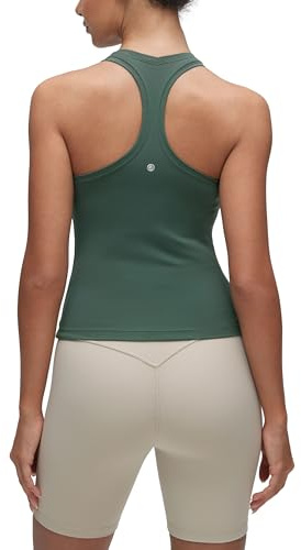 CRZ YOGA Butterluxe Brottarrygg linne i midjan Donker bosgroen S