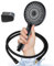 Yossee Black Shower Head and 1.5M Anti-Twist Hose - Universal Fit, 3 Spray Modes, Adjustable Shower Holder, Durable PVC, Flexible and Kink-Resistant, Leak-Proof Design