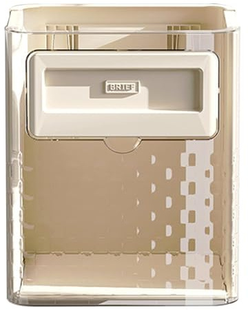 Contenedor de compost debajo del fregadero, contenedor de basura plegable - Cubo de basura plegable con capacidad,Cubo de basura transparente contenedor de compost montable para y baño
