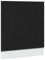 vidaXL Panel para lavavajillas “Lyon” Madera Roble Negro 60x1,5x67 cm