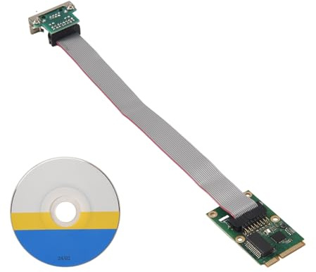 Asyduey Tarjeta de Red RTL8111F Mini PCIE Gigabit Tarjeta LAN Ethernet de Puerto úNico Realtek 8111F Tarjeta de Red de Control Industrial