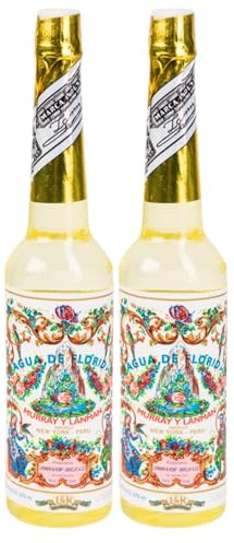 Pack de 2 Agua Florida 270ml Perú 100% Original MURRAY & LANMAN, Agua de Colonia para Limpiezas Energéticas.