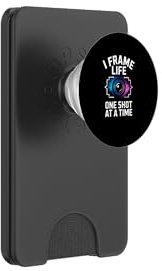 I FRAME LIFE ONE SHOT AT A TIME PopSockets PopWallet per MagSafe