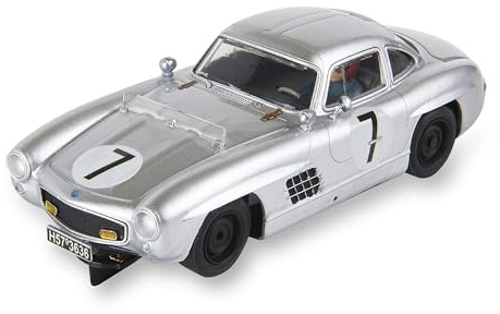 SCALEXTRIC - Veicolo da corsa originale - Slot Car - Scala 1:32 (Mercedes-Benz 300 SL Coupe - 24h Le Mans '56) - Ediione numero 1.000
