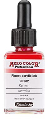 Schmincke AERO COLOR Professional Karmin 28 ml, 28 302 023