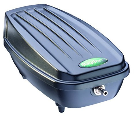 Blagdon Pond Water Oxygenator Kit, 1 Outlet Aeration Air Pump for Small Ponds up to 1000 litres, Green