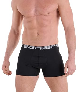 Navigare 6 Boxer Uomo Art 322 Cotone Elasticizzato TG 4 5 6 7 Colori Assortiti