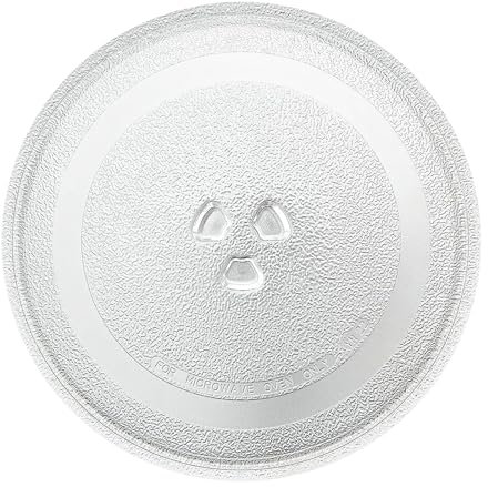 SPARES2GO Plato Gratorio de Cristal Universal para Todas las Marcas de Horno Microondas (245 mm)
