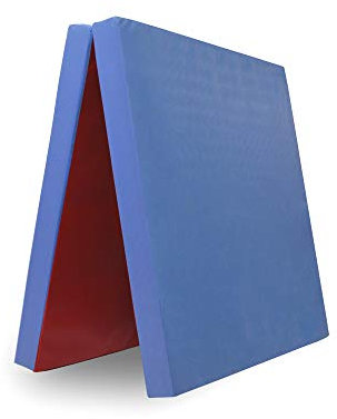 Grevinga® klappbare Turnmatte - Restposten - RG 35-200 x 100 x 6 cm in blau/rot