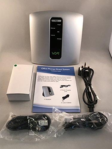 VOX 2 BT Line Small Home Office Telephone System Package - 3 Fixed Phone