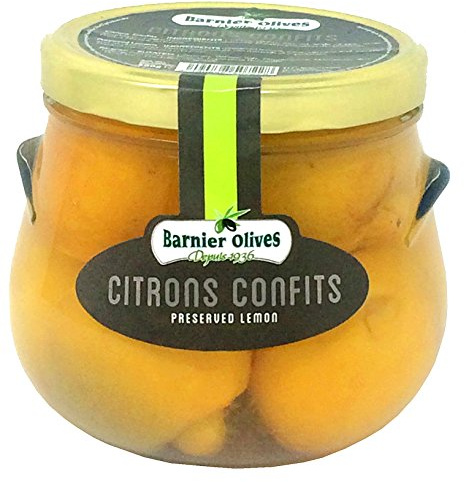 Marokkanische Salzzitronen, eingelegte Zitronen aus Frankreich, 850g Glas (netto 500g)