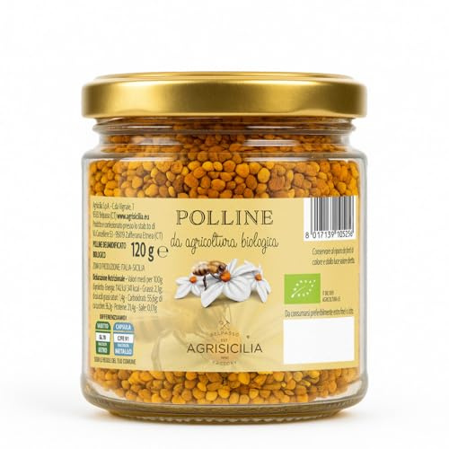 Agrisicilia Polline Di Fiori Da Agricoltura Biologica - 120 g