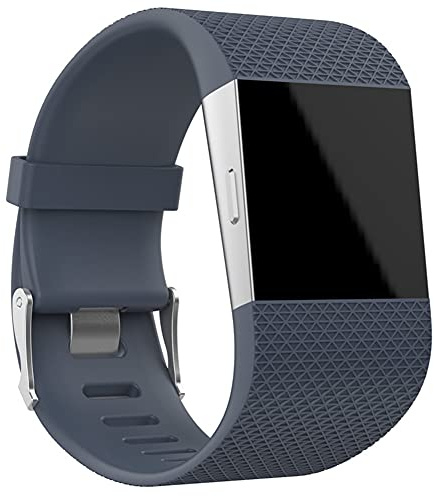 Tyogeephy Compatible for Fitbit Surge Bands,Replacement Band Strap for Fitbit Surge Watch Fitness Tracker Original Wrist Band Accessories Small&Large